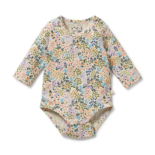 Tiny Blooms Organic Bodysuit