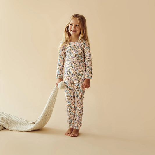 Tiny Bloom Organic LS Pyjamas