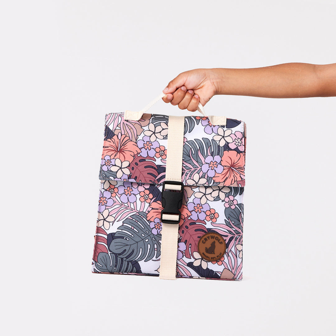 Crywolf Lunch Bag - Tropical Floral