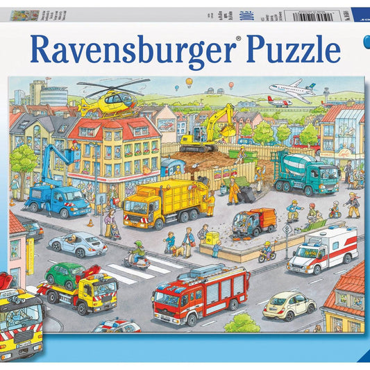 Vehicles in the City Puzzle
