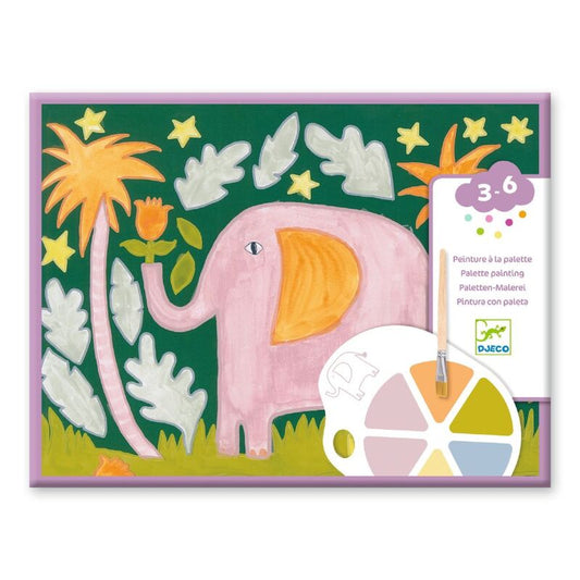 Wild Ones Animal Painting Set With Palette