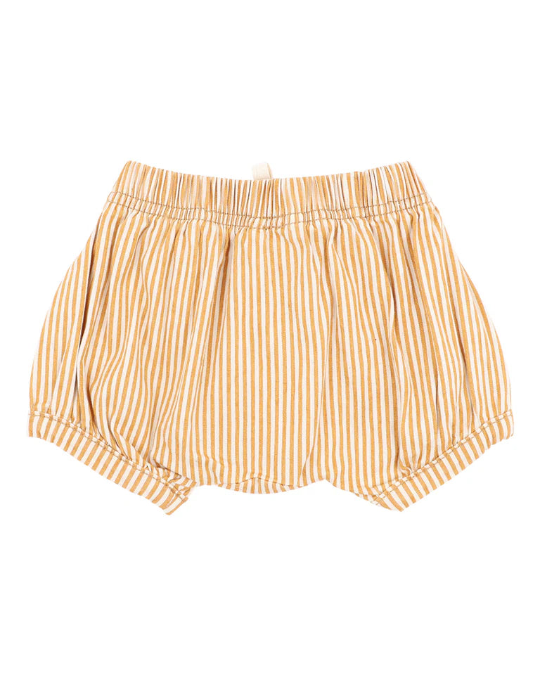 Wildlings Stripe Bloomers- Mustard Stripe