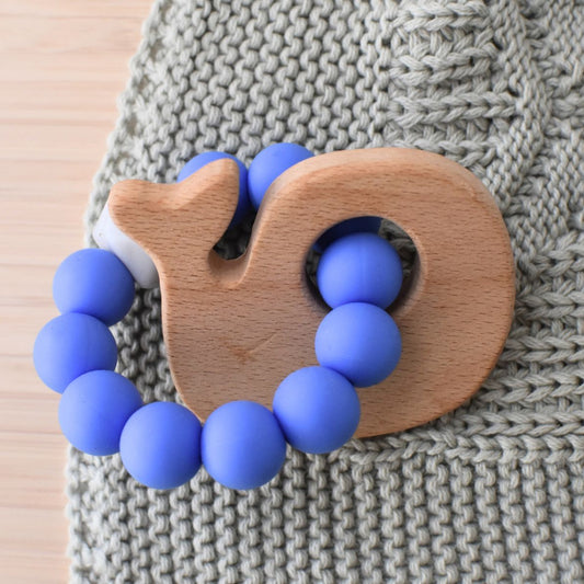 Wooden Silicone Teether