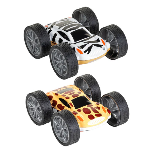 Flip Car Zebra/Giraffe