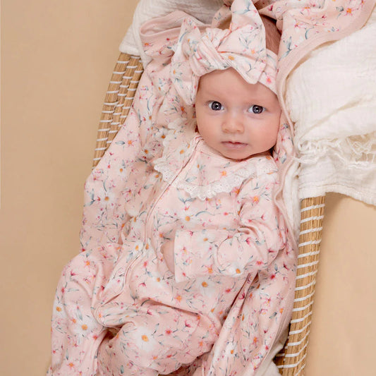 Zoe Print LS Onesie